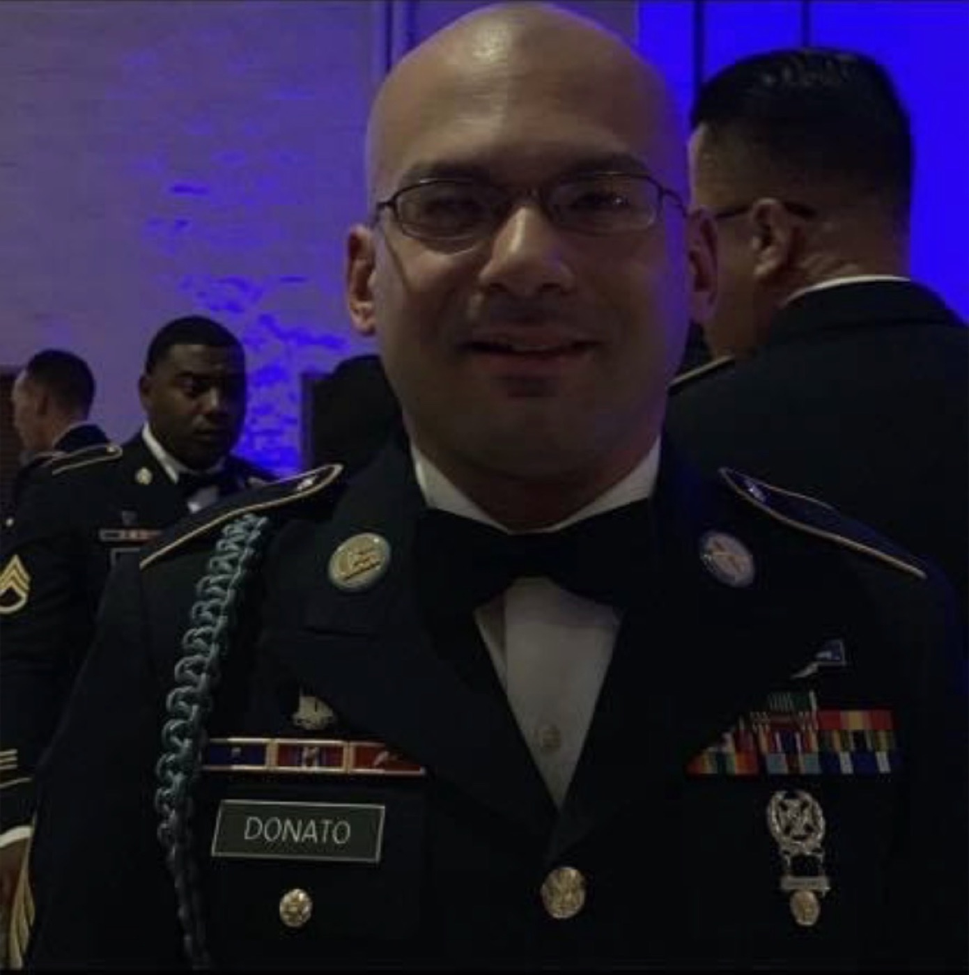 Ricardo Donato in Army dress uniform